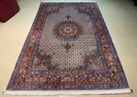 Moud Persja 305 # 198 Perski dywan ręcznie tkany z Iranu - wełniany