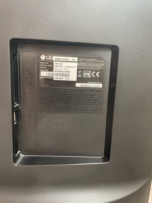 Televisão LG 28MT47DC-PZ