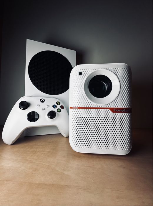 Проектор Hongtop P10 (P11) ЧОРНИЙ/БІЛИЙ + штатив, відеоогляд