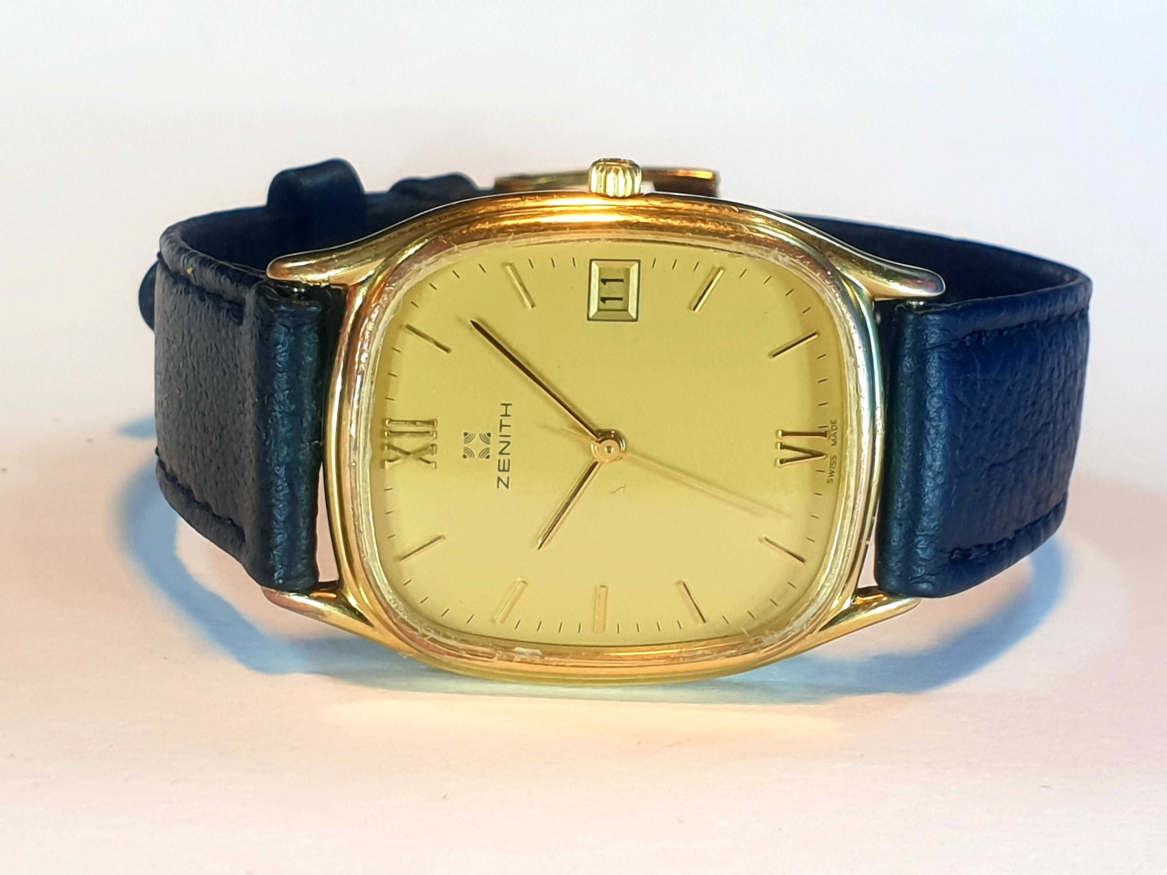 Meski oryginalny zegarek ZENITH COSMOPOLITAN swiss vintage