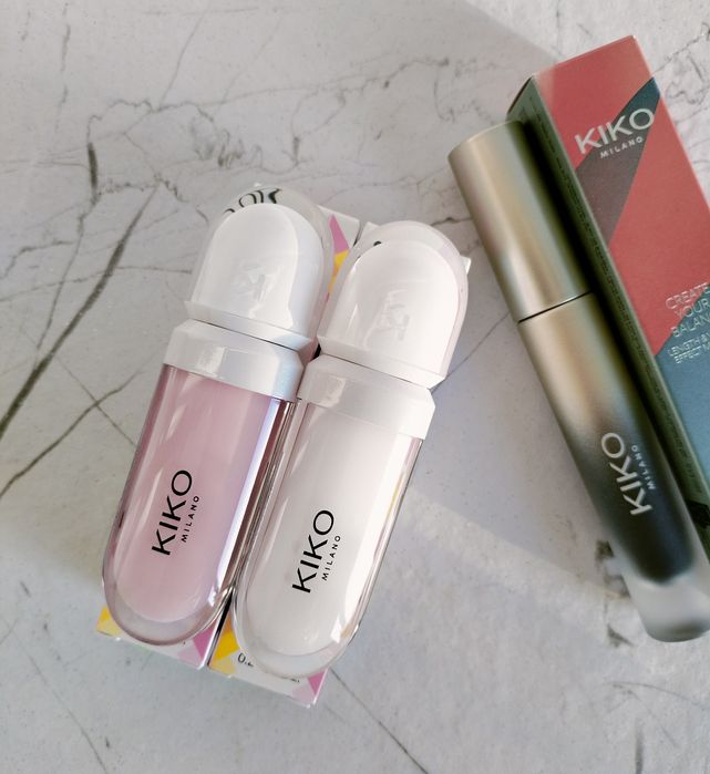 Блиск для губ з ефектом збільшення об'єму Kiko Milano Lip Volume. Туш