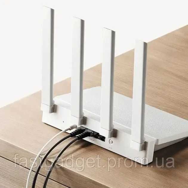 Wi-Fi роутер Xiaomi AX3000T, Wi-Fi 6 до 3000Mbps NFC, Маршрутизатор CN