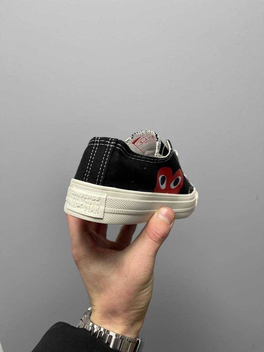 Женские кеды Converse x Comme des Garcons Play Chuck кроссовки конверс