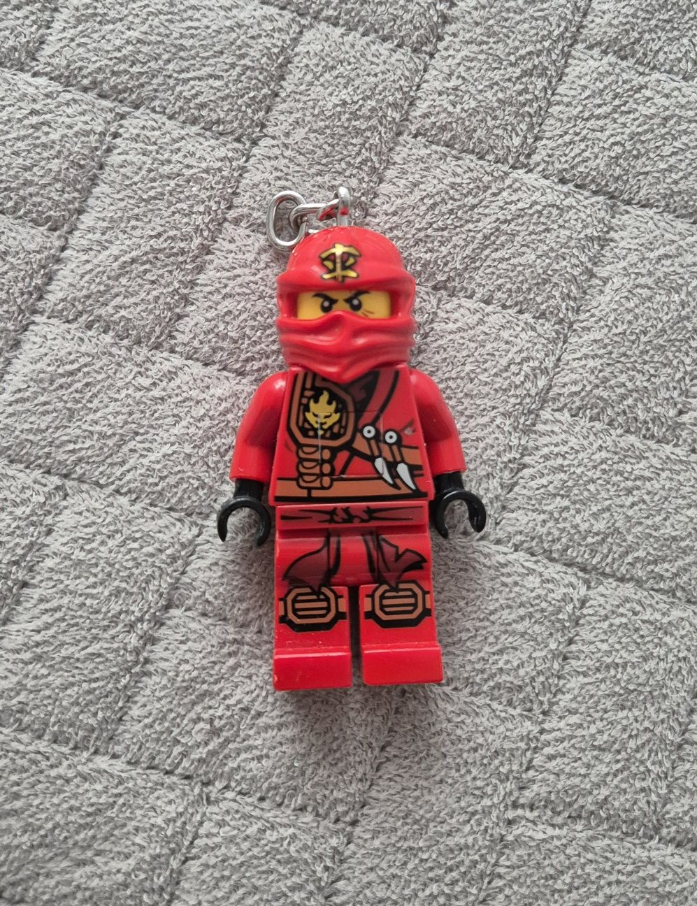Orginalny ludzik latarka lego ninjago Kai jak nowy super stan latarka
