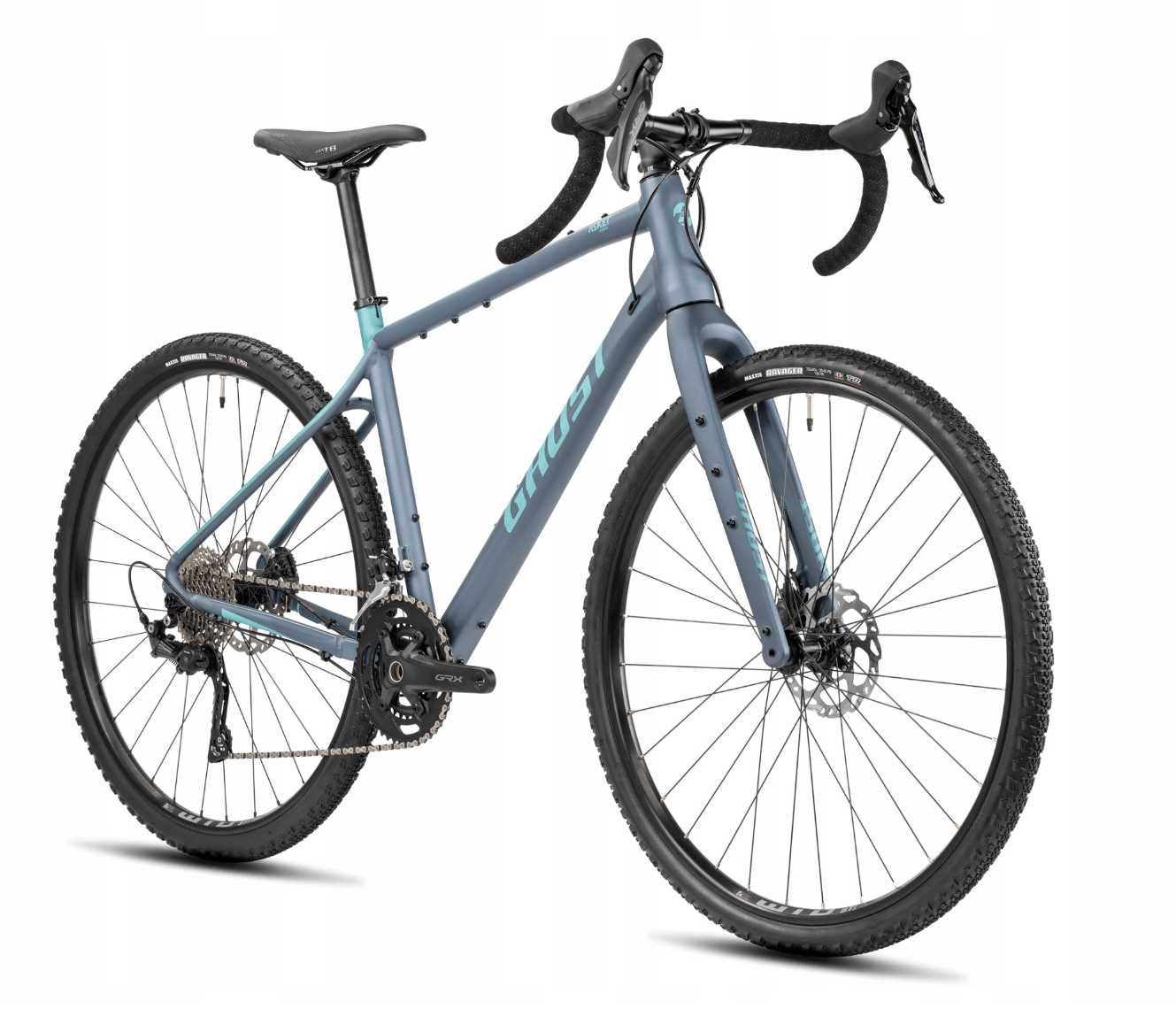 Rower Gravel Ghost Asket Essential AL U BLU / GRN GRX 2x10s. 2025 R M