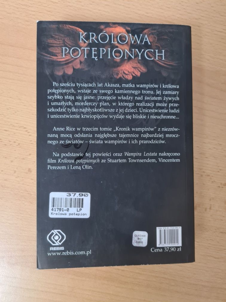 Królowa potępionych - Anne Rice