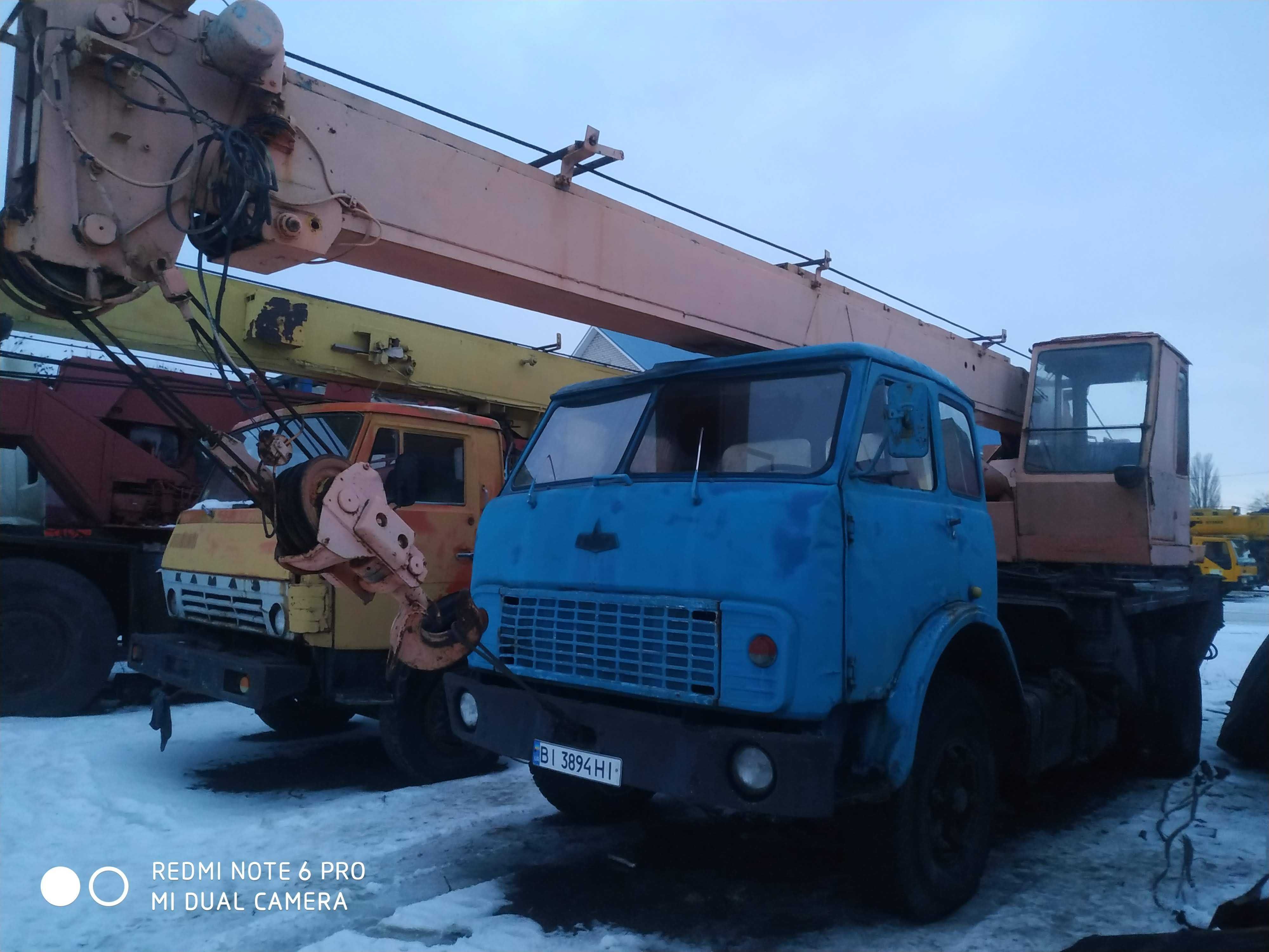 Автокран КС 3577-4 на базе МАЗ 5334 г/п 14 тонн