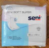 Seni Soft Super podkłady 90x60 cm, 30 sztuk - nieużywane