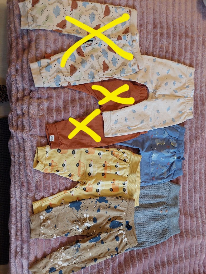 Spodnie dla chłopca 80-86