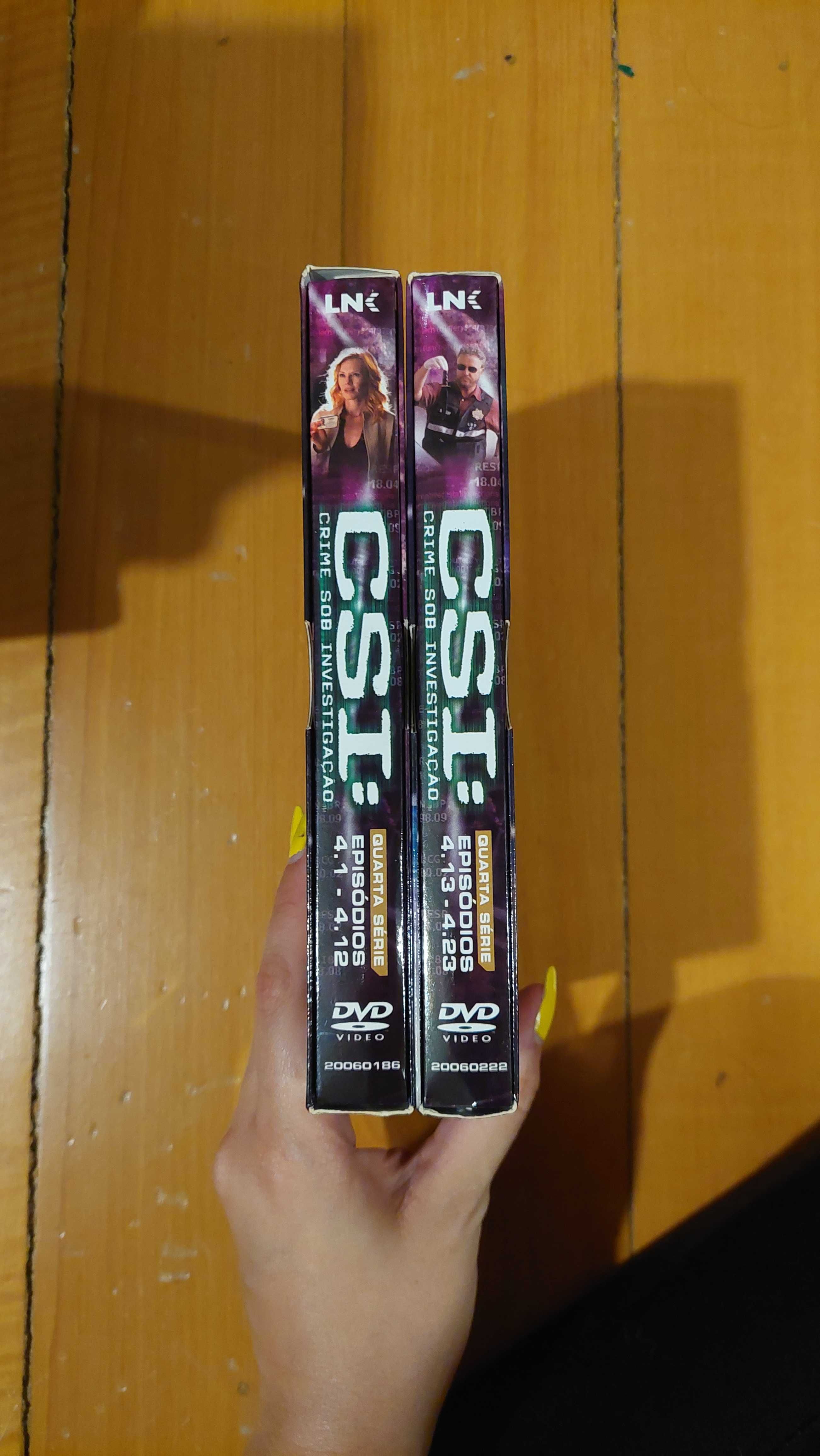 Dvd's CSI - temporada 4