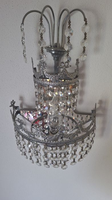 Conjunto de Lustre Suspenso e dois Plafond
