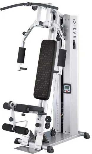 Atlas KETTLER Ławka siłka wyciąg sztanga Basic kasik 80Kg prasa do nóg