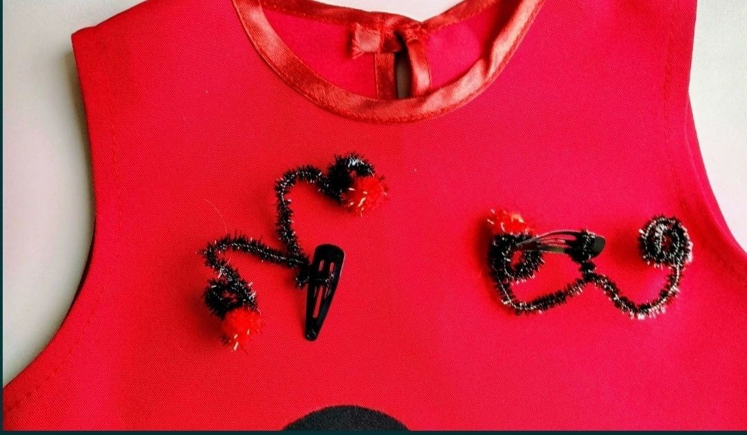 Красивий образ божої корівки, жука сонечко