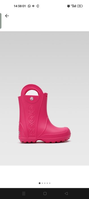 Kalosze crocs 33-34