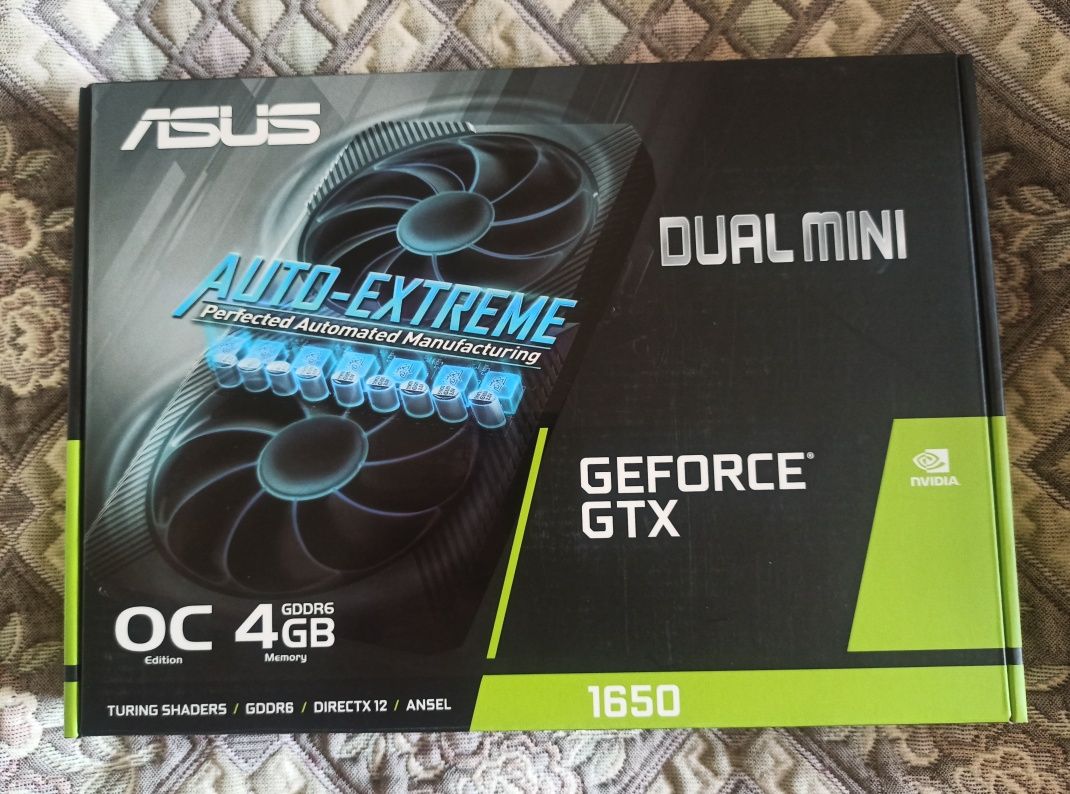 Видеокарта Asus GeForce GTX1650 4GB DDR6