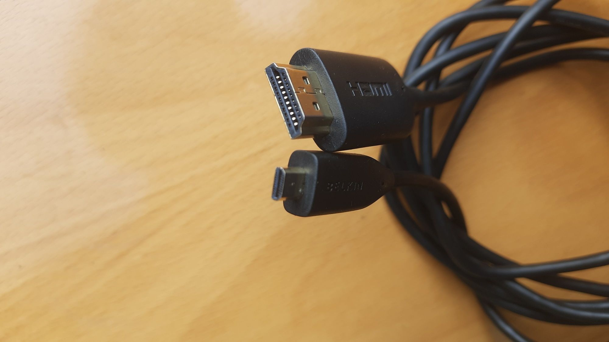 Кабель Belkin HDMI- HDMI micro,High Speed 2 м Black-Gold (F3Y031)