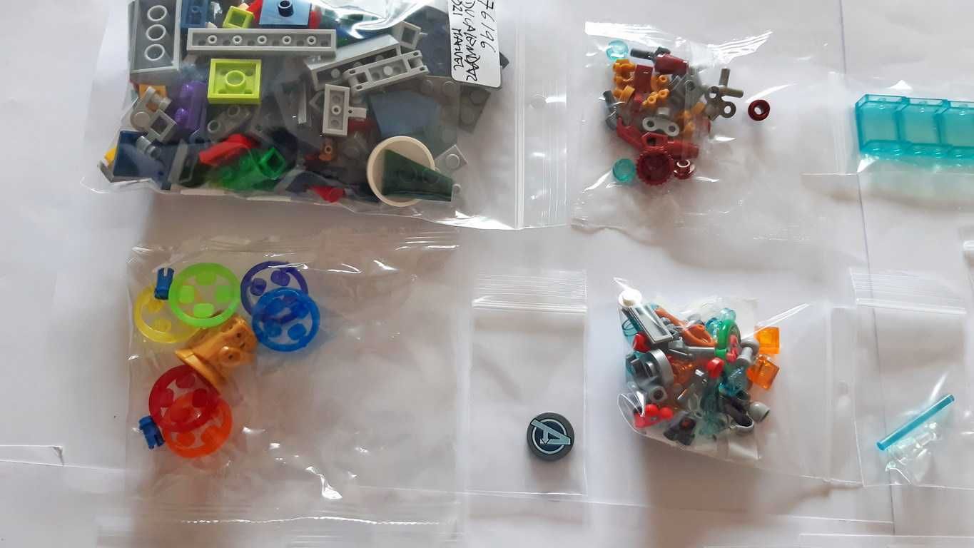 Lego Marvel 76196 Advent Calendar 2021 The Avengers em peças novas