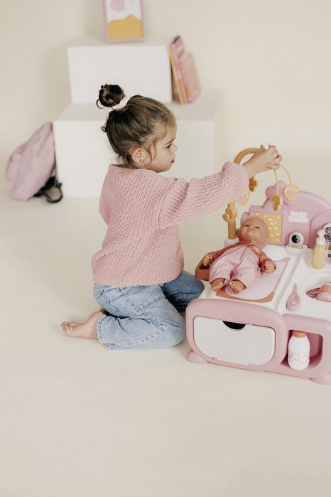 Ігровий центр Smoby “Бебі Ньорс. Терракотова пудра. Дитяча кімната”