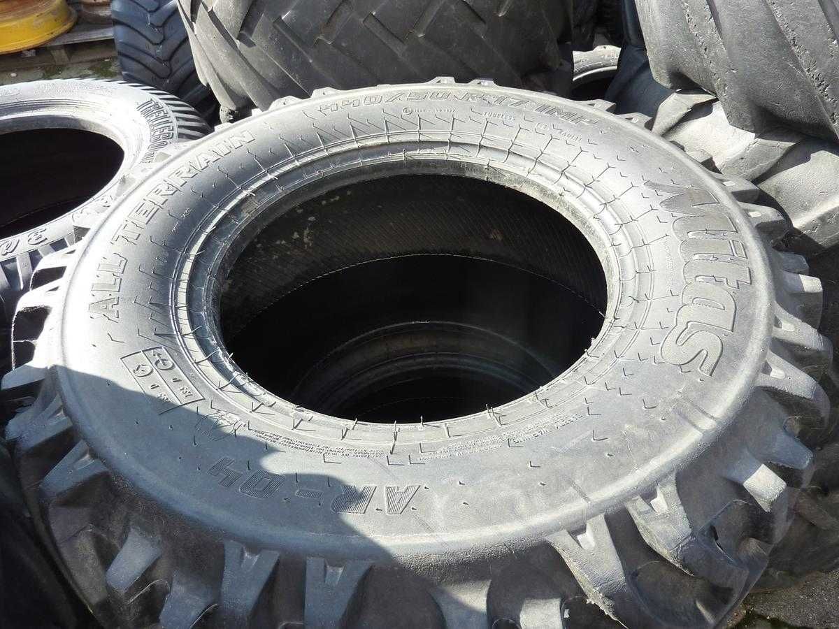 2x Opona używana rolnicza 440/50R17 MITAS AR-04; 800zł(szt.) W3805
