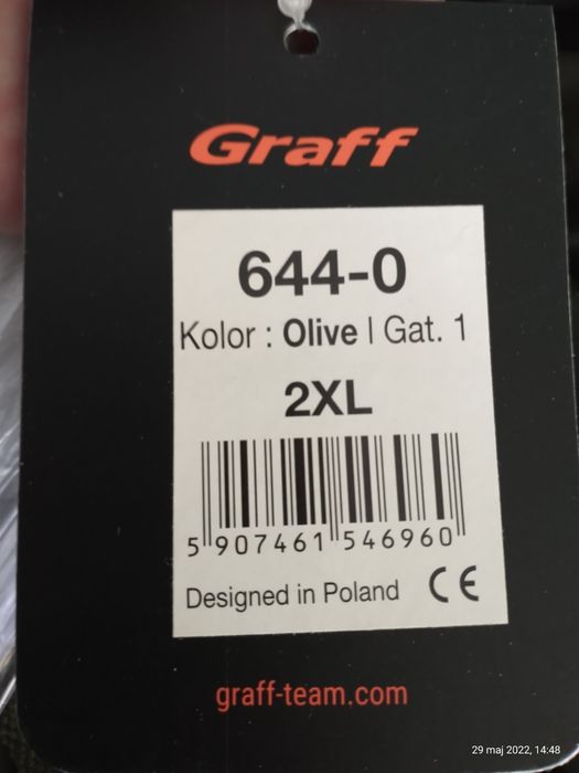 Zimowy + gratis letni Mega zestaw dla myśliwego/wędkarzy Graff RS1500