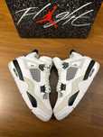 ButyDamskie Jordan4 Retro Military Black Biały Uniseks Rozmiar.42