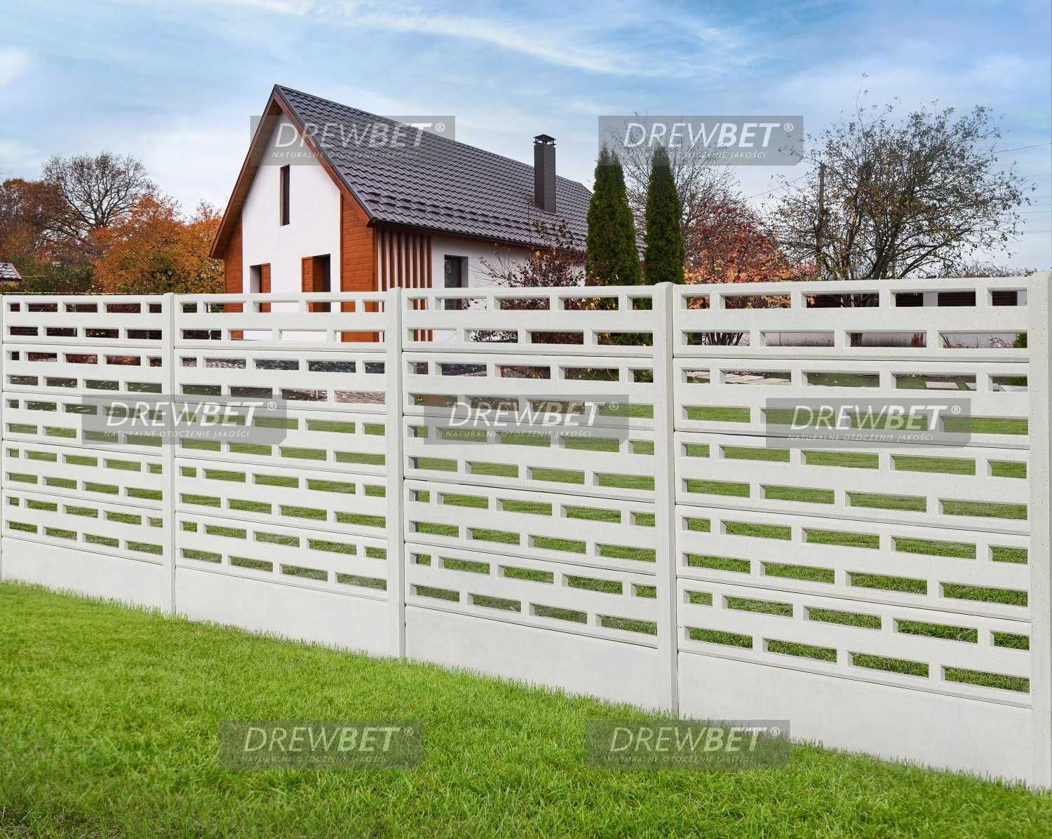 Panel ogrodzeniowy betonowy - ażurowy NOWOŚĆ