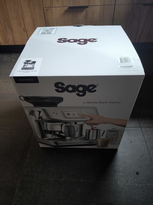 Ekspres kolbowy kawa SAGE BARISTA TOUCH SES881BTR czarny NOWY