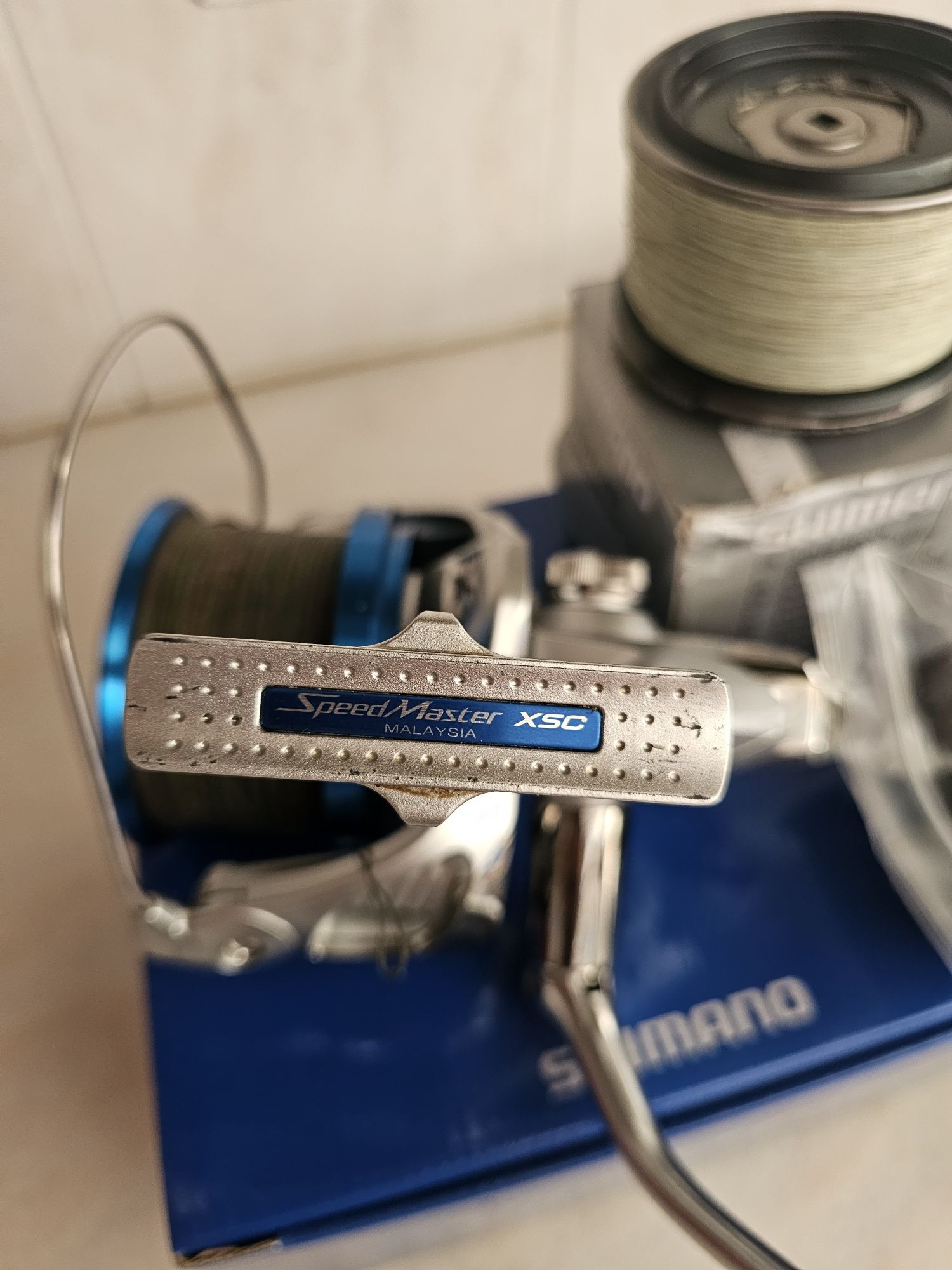 Carreto shimano speedmaster 14000 xsc + bobine extra