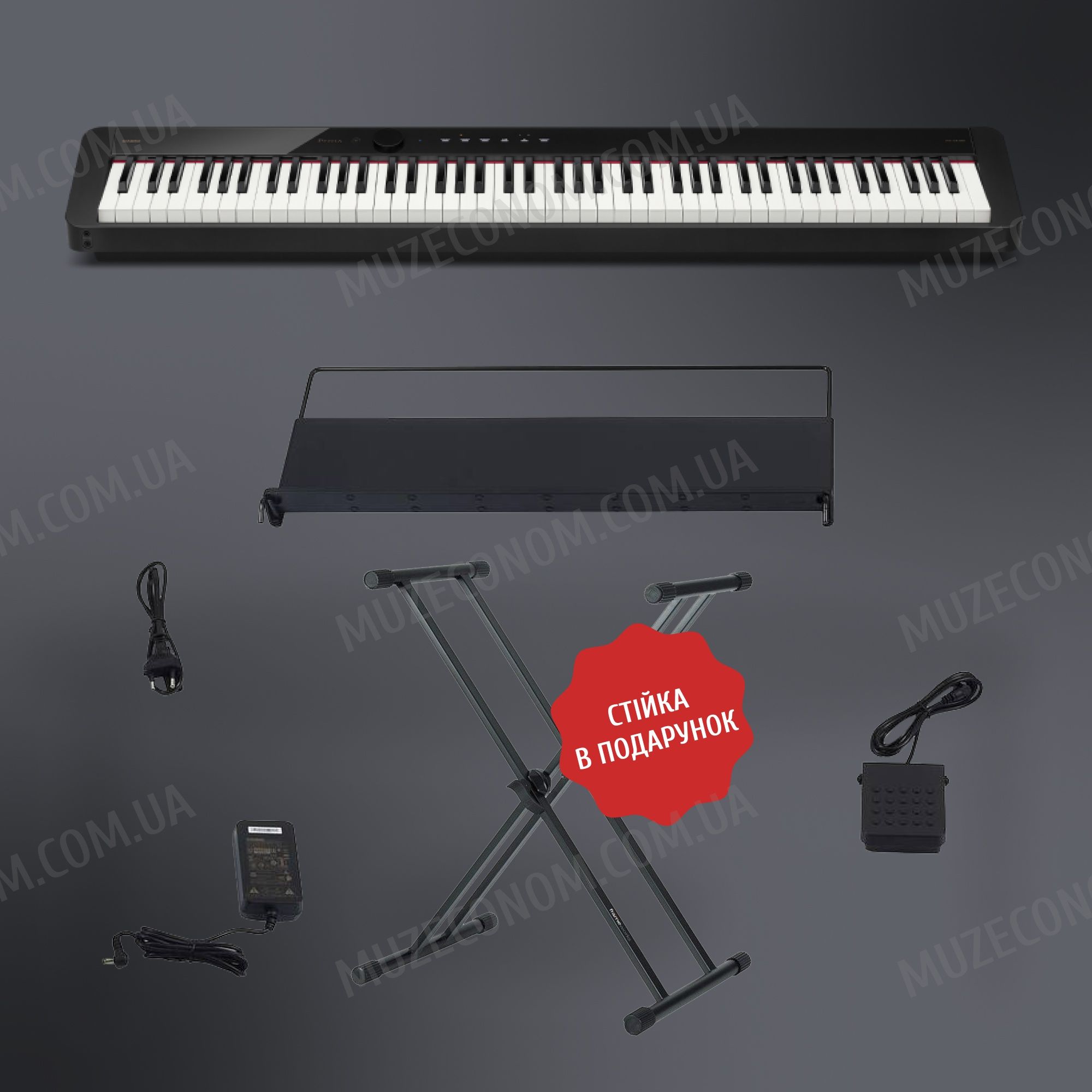 Цифровое пианино Casio PX-S1100 Новое ,Гарантия 2 года!+Подарок