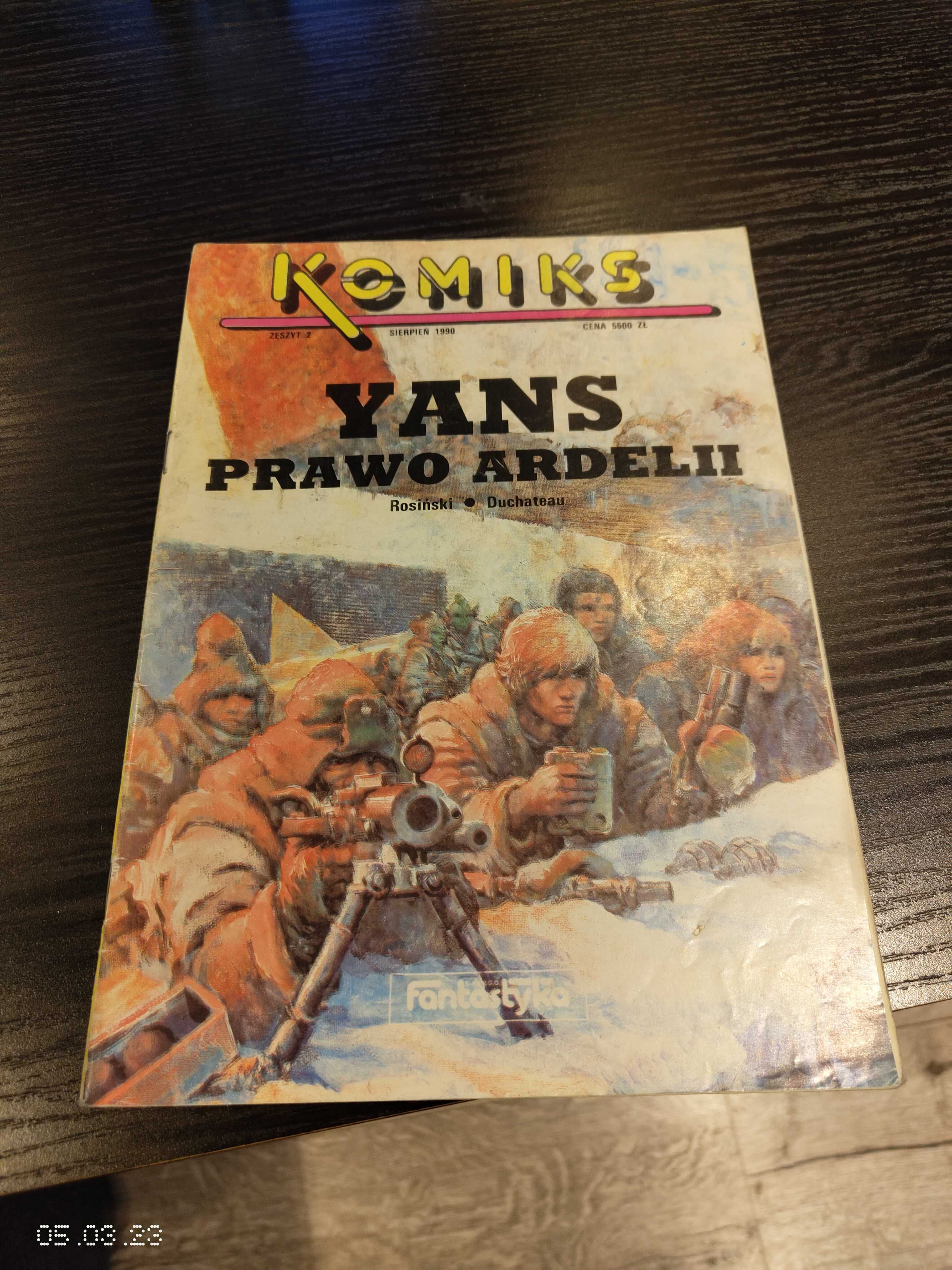 Komiksy - YANS - Prawo Ardelii