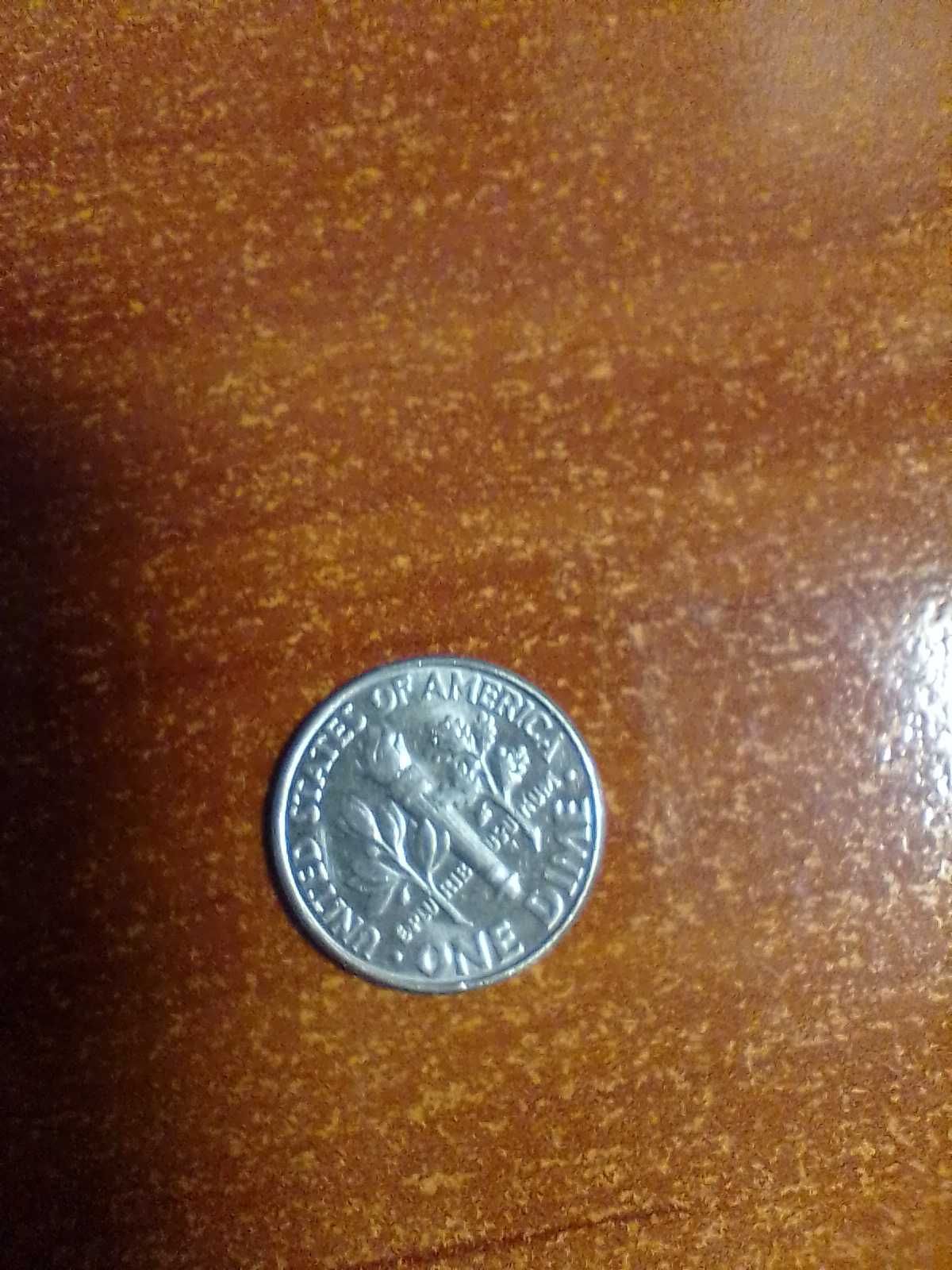 монета one dime 1993