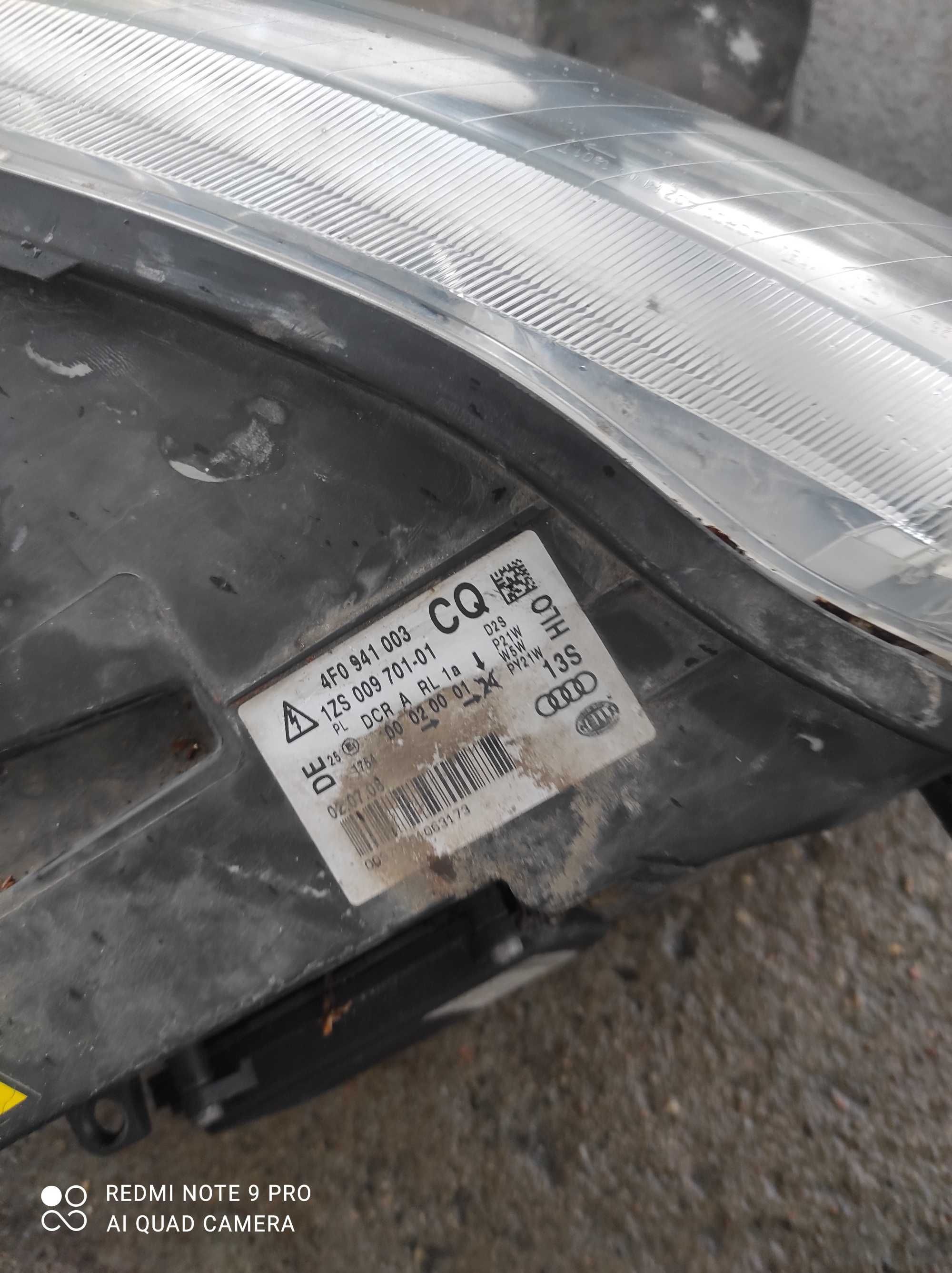 Audi A6 C6 lampy BI-Xenon oryginał kompletna 04-08 gwarancja