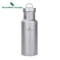Пляшка для води 550мл титан / фляга для води / бутилка / термос