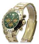 Złoty zegarek z bransoletą męski 14k Geneve mw014ydgr&mbw017y P