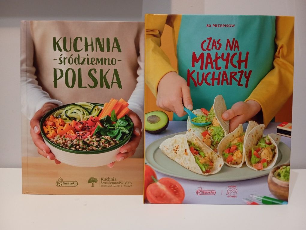 Książki kucharskie:Czas na małych kucharzy, Kuchnia śródziemno-Polska