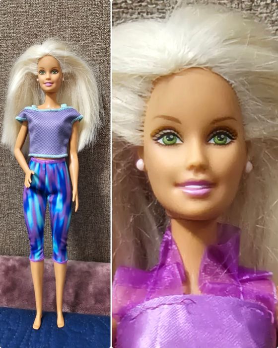 Barbie & Krissy 2000 на нешарнірному тілі fashionistas