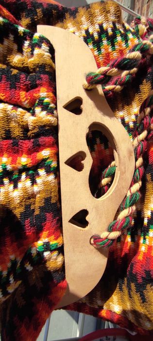 Mala-Sacola Artesanal em lã