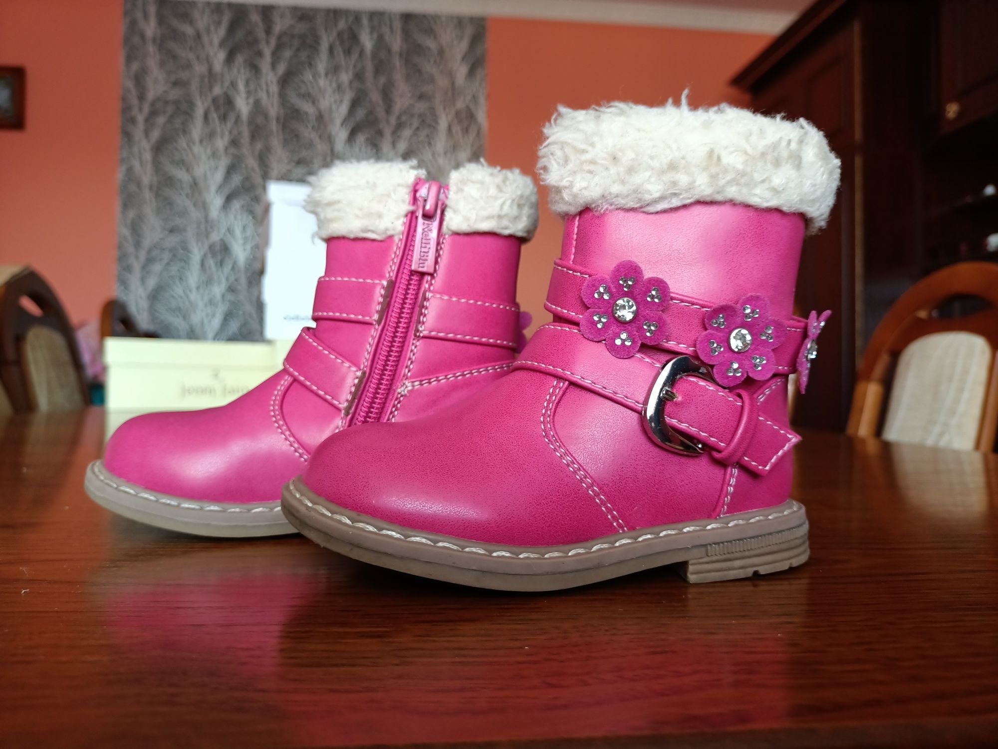 Buty zimowe dziewczynka