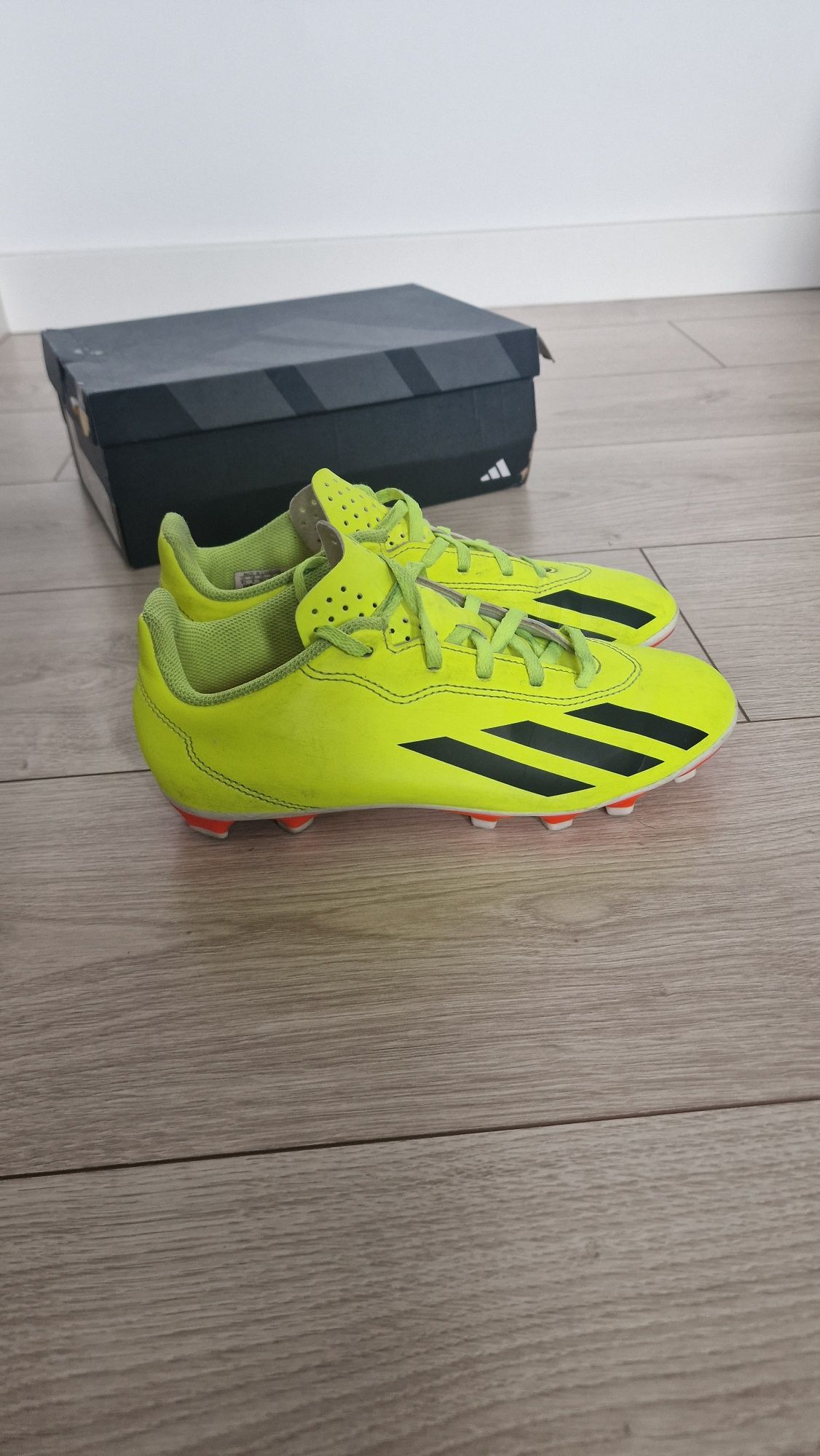Chuteiras Adidas Crazyfast com pitons