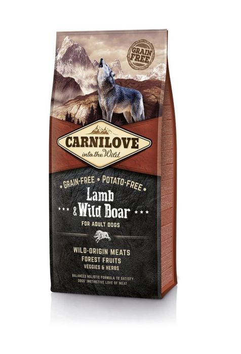 Carnilove Lamb Wild Boar 12 кг (ягня та кабан)