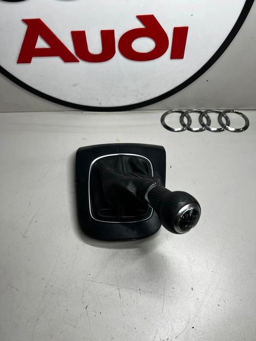 GAŁKA  MIESZEK LEWARKA ZMIANY BIEGÓW 6 BIEG BIEGÓW AUDI Q3 8U 8U0864261AF CZARNY MAT
