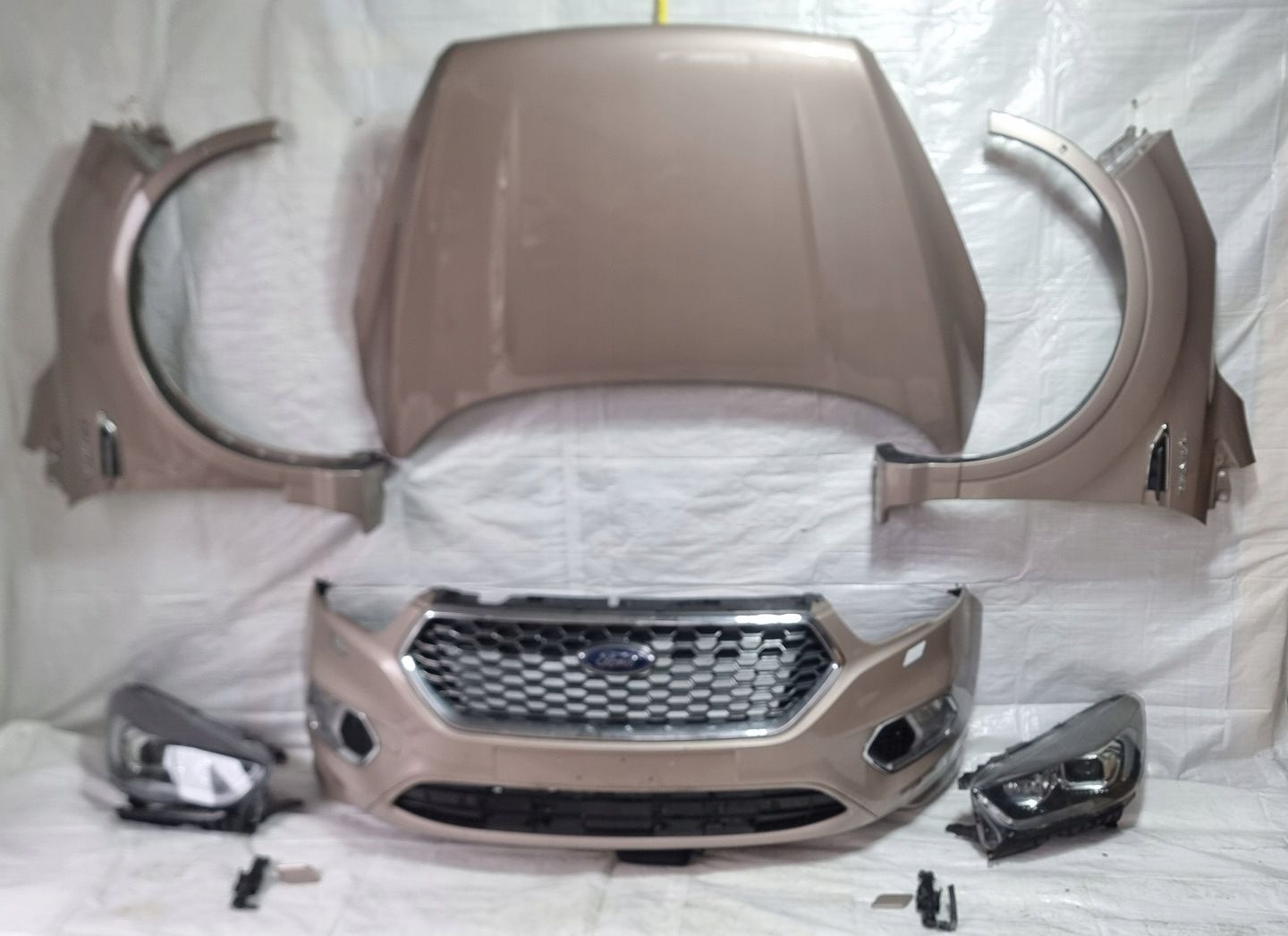 FORD KUGA MK2 LIFT VIGNALE PRZÓD MASKA ZDERZAK PDC BŁOTNIKI