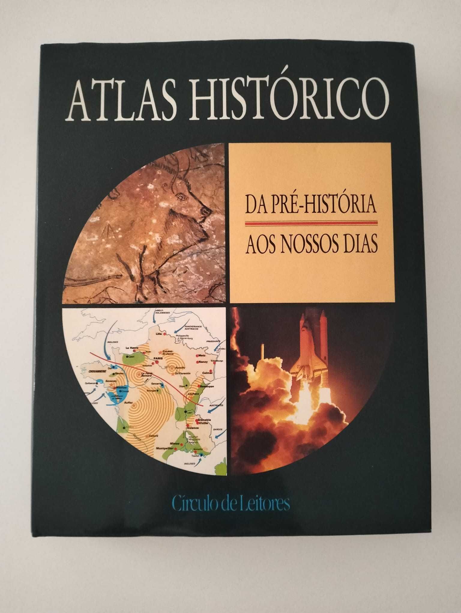 Livro "Atlas Histórico-Da Pré-História aos Nossos Dias"-Vários Autores