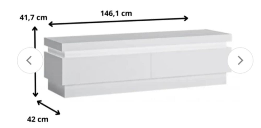 Sprzedam witrynę i komodę RTV firma Wójcik