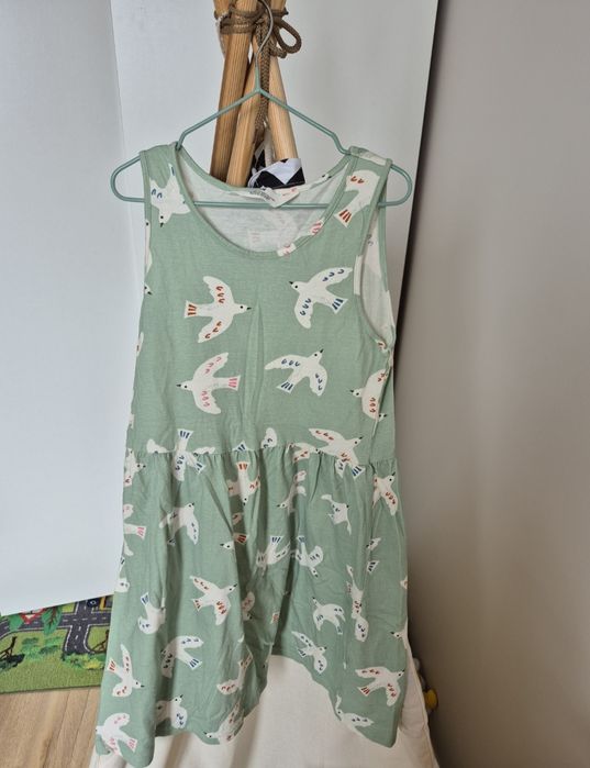Letnia zieloną sukienka H&M
