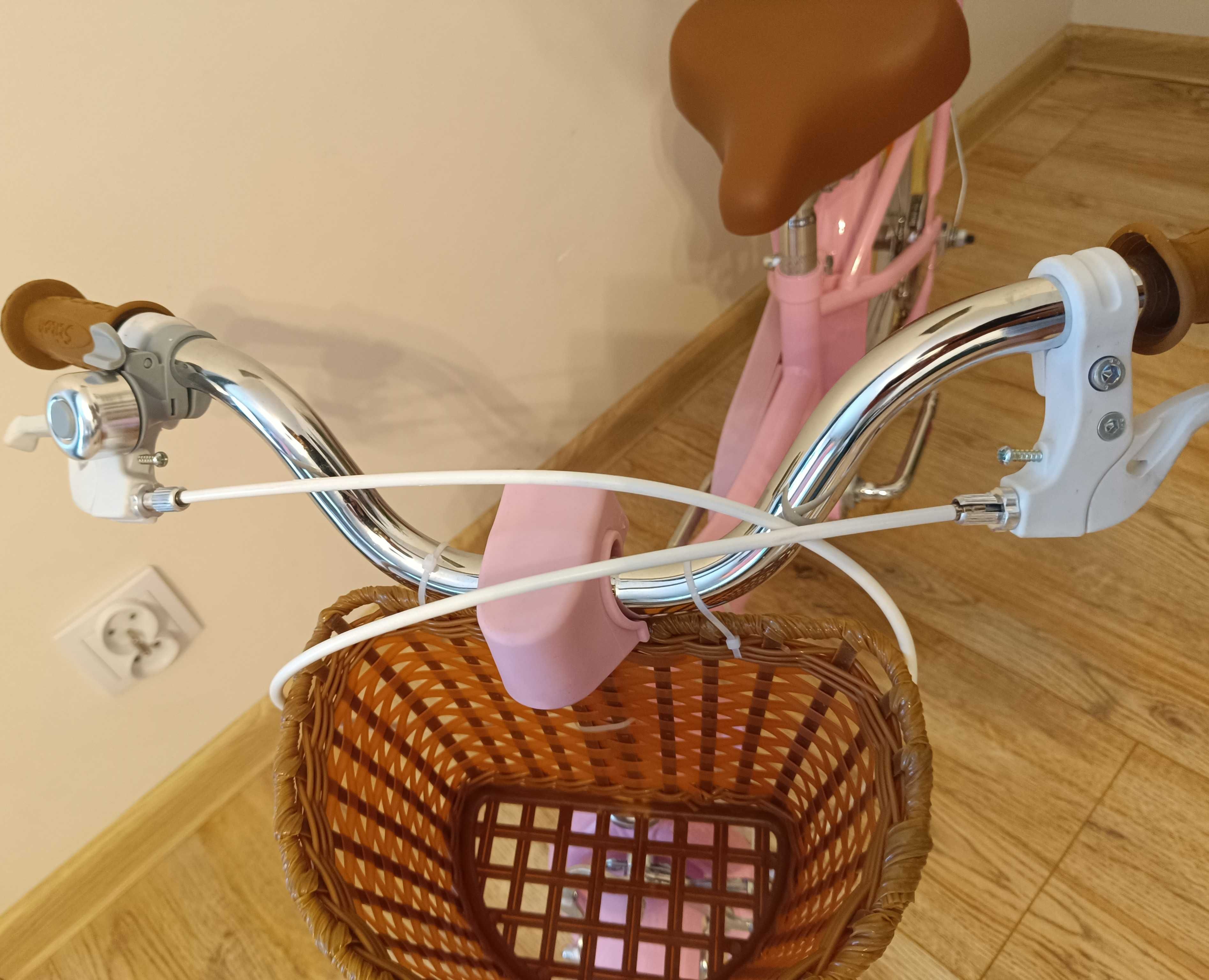 Rower dziecięcy Joystar Manchi koło 16 " różowy