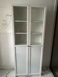 Regał witryna BILLY IKEA biały 80x30x202