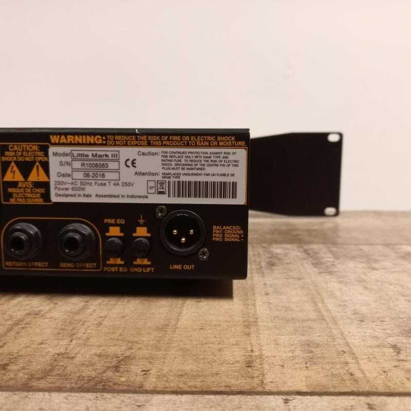 Markbass Little Mark III head basowy + uszy do racka