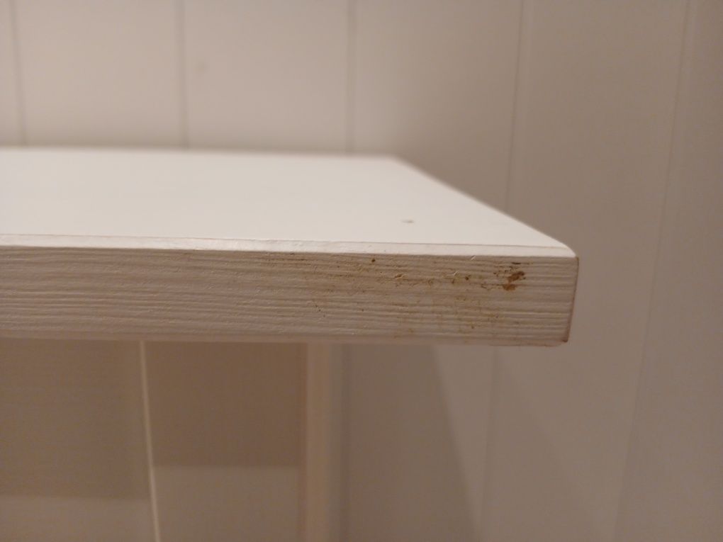 Stolik nocny HEMNES Ikea biała bejca 46x35