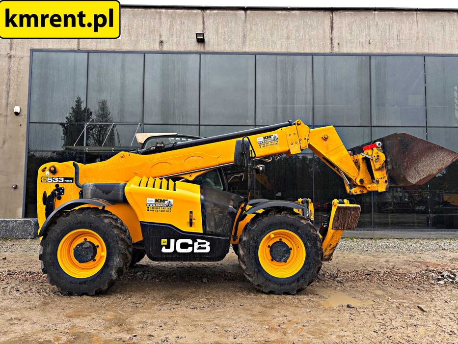 JCB 533-105 ŁADOWARKA TELESKOPOWA MTH:2060! | JCB 535-140, 535-125